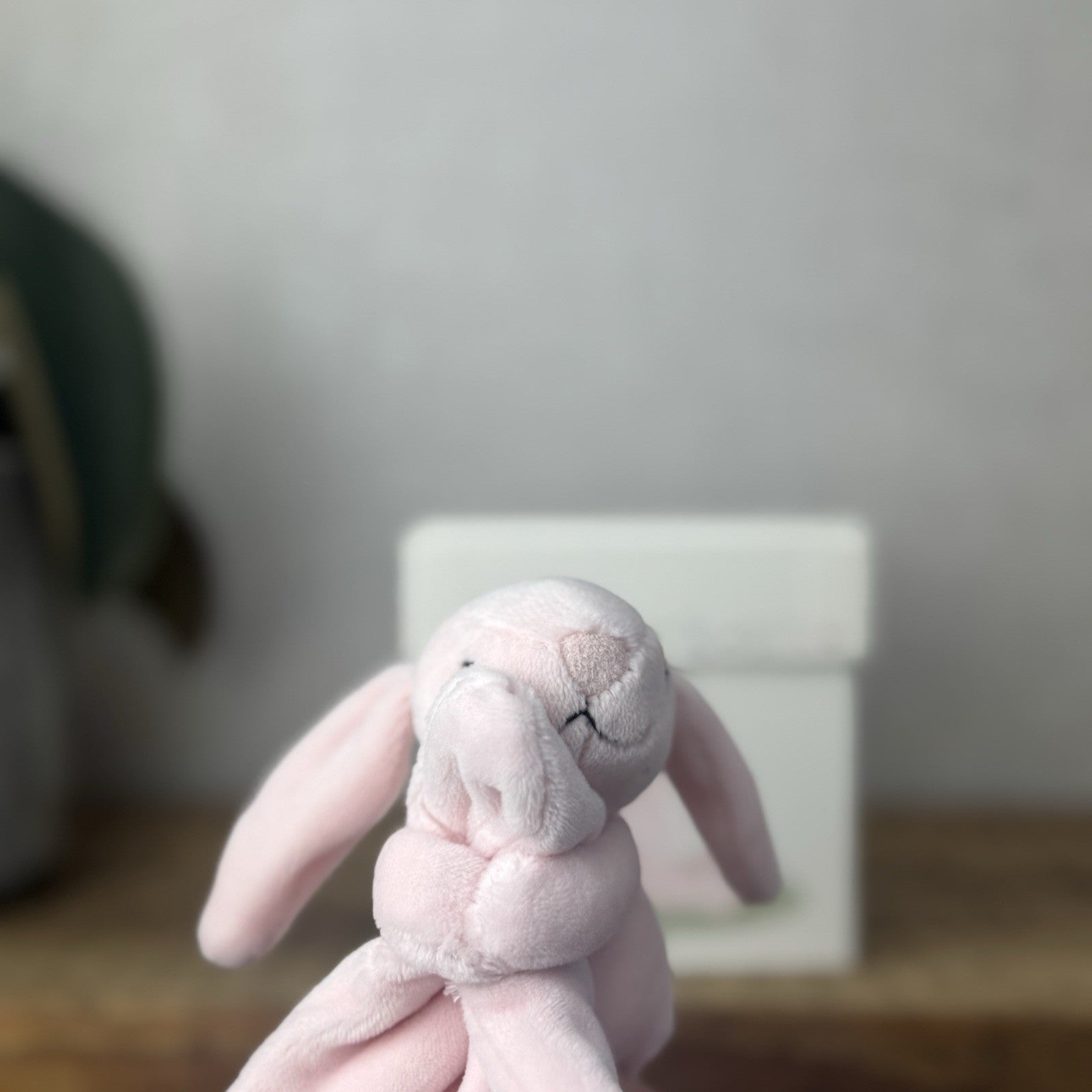 Jellycat - My First Soother Pink - Pink Bunny Velour Comforter New In Box