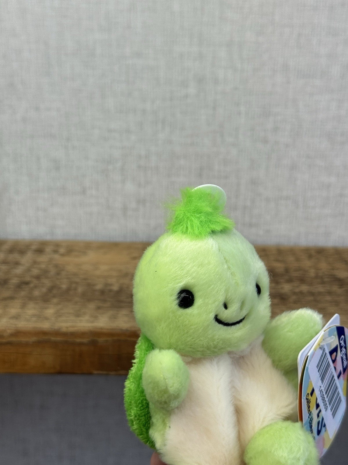 Aurora - Palm Pals Mini Beanbag Plush Tiny Turtle BNWT 5"