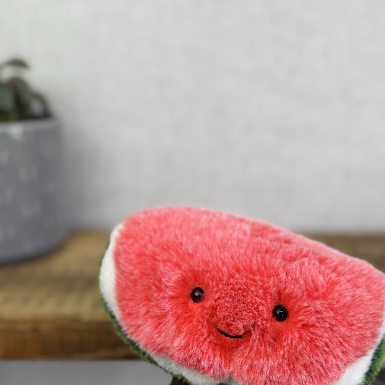 Jellycat Small Amuseable Watermelon Slice Fluffy Melon Soft Toy Rare Retired 6”