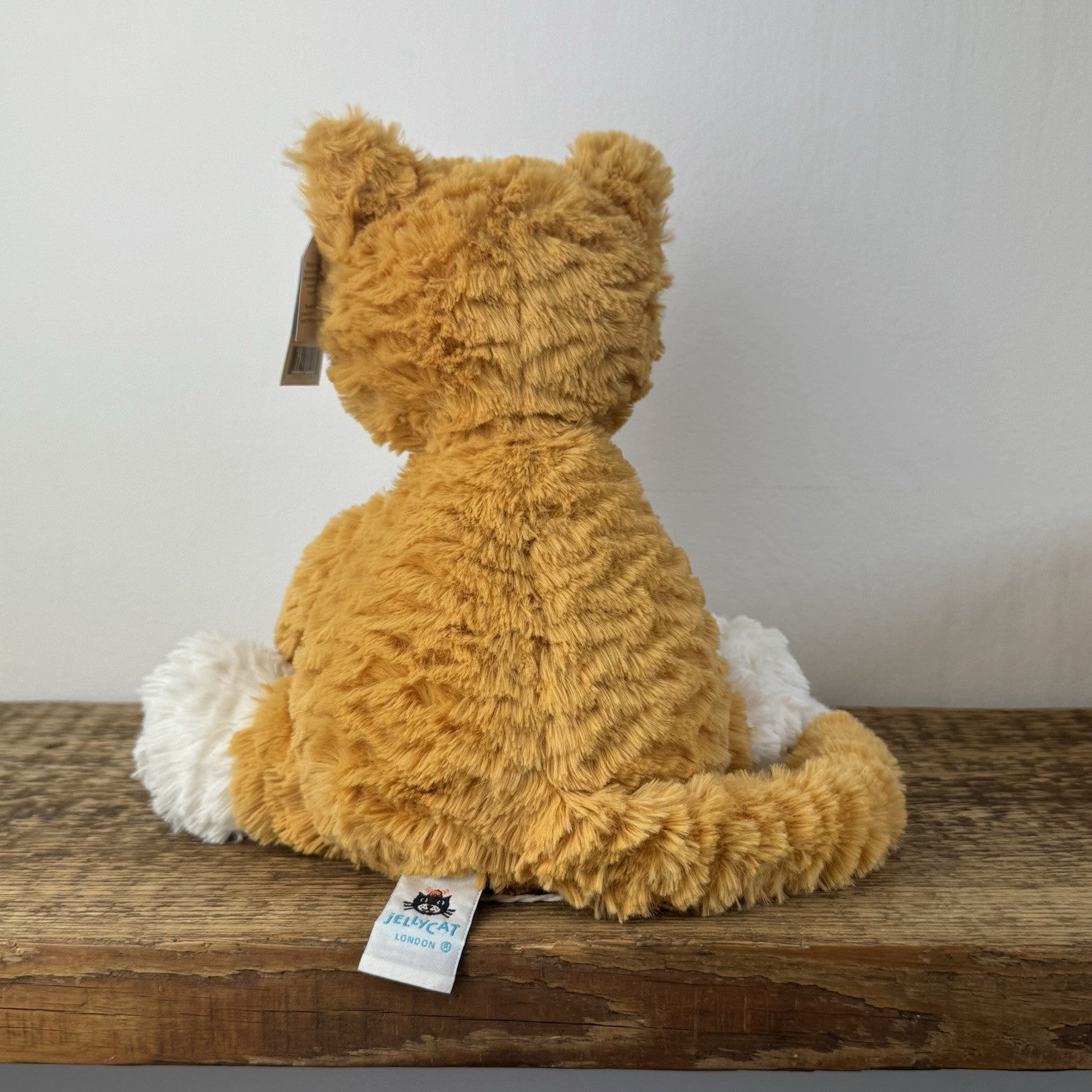 Jellycat Fuddlewuddle Ginger Kitty - Orange Cat Soft Toy Beanie 8"
