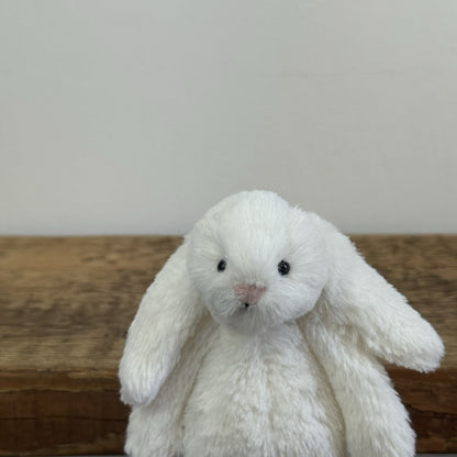Jellycat Tiny Baby Bashful Bunny White - Little White Company Exclusive 5"