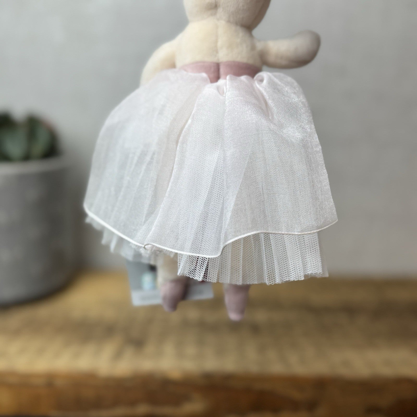 Jellycat Etoile Bunny - Small Ballerina Bunny Soft Toy Retired Pink/Beige 10"