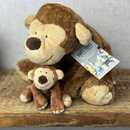 Marks & Spencers Tiny Monkey Plush Toy Vintage (tag Removed) Beanie M&S 8339249
