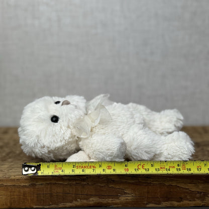 Bukowski Bears Angel Baby Bear White Hanging Bear Beanie Mini Angel Dillon 7"
