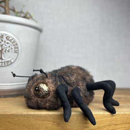 Jellycat Tony Terantula - Fluffy Small Beanie Spider Soft Toy Collectible 6”