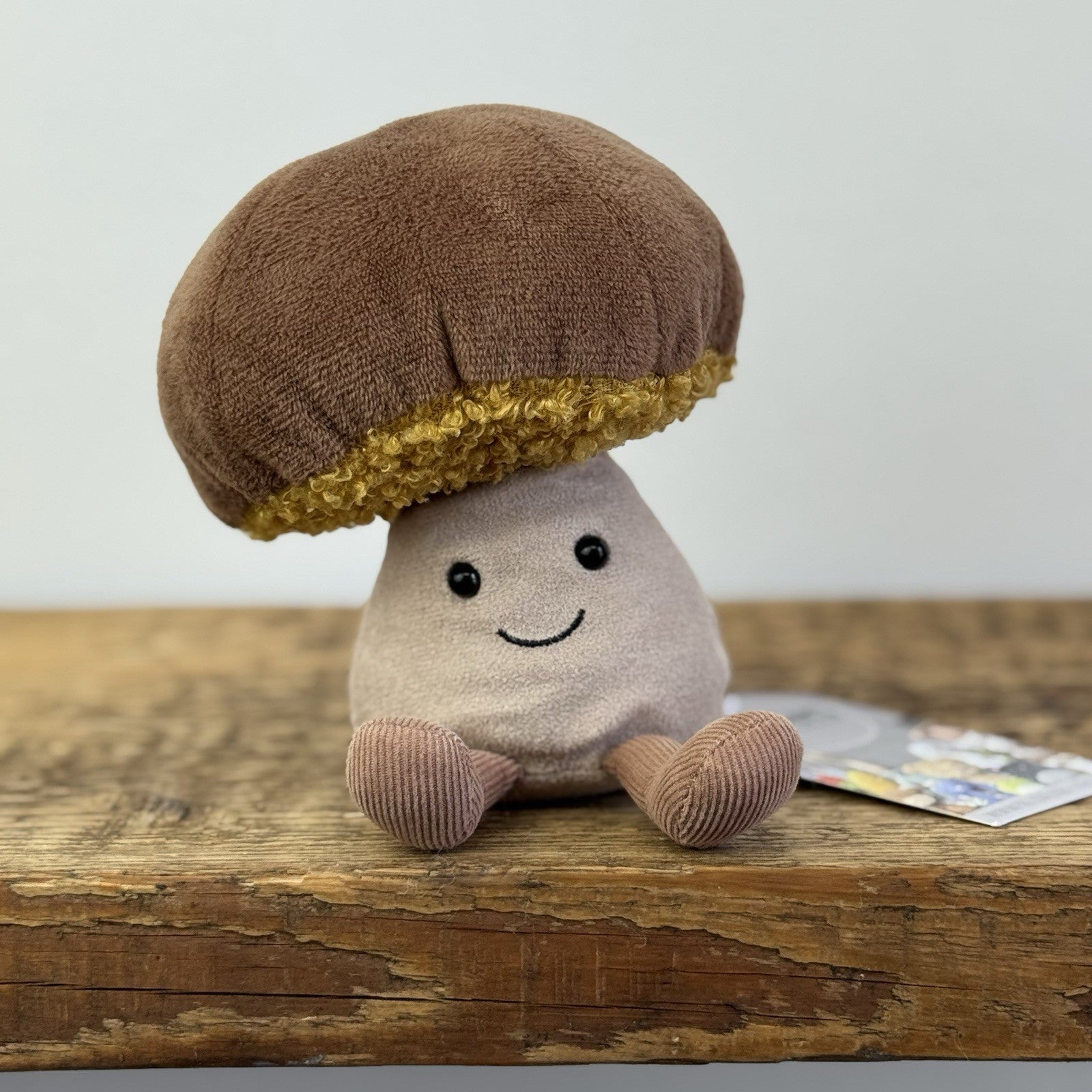Jellycat Amuseables Toadstool - Small Mushroom With Legs Woodland Plush