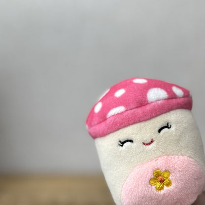 Squishmallow Squishville - Garden Squad - Mushroom Sakina Pink Mushroom 2"