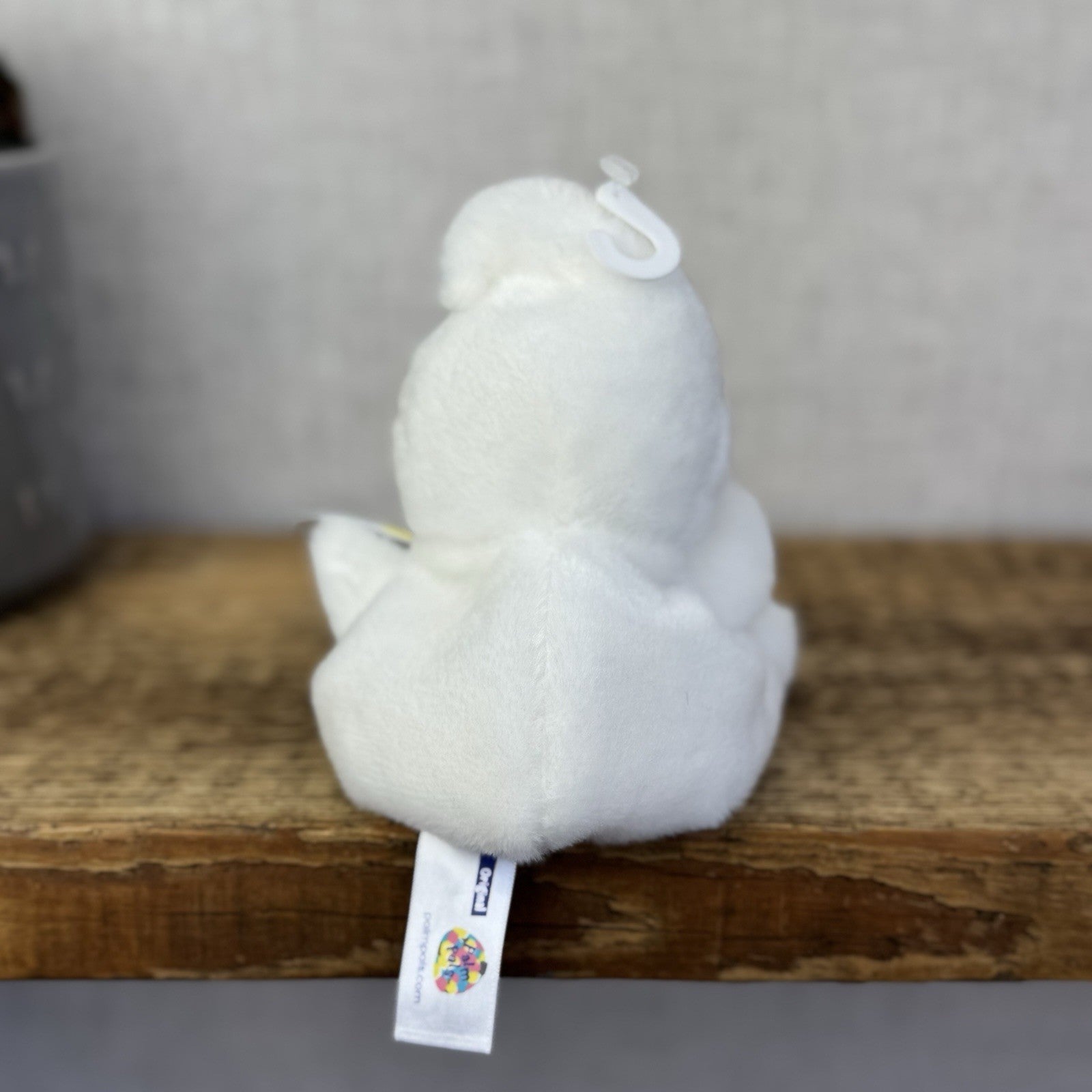 Aurora - Palm Pals Mini Beanbag Plush - Boo Ghost Mini White Halloween Plush 5”
