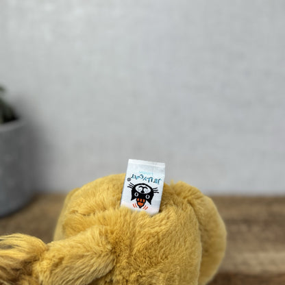 Jellycat Wumper Lion - Super Soft Yellow Floppy Lion Soft Toy Retired Rare 14"
