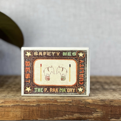 Maileg Little Brother Christmas Mouse 2012 Retired Little Mouse Louis Matchbox
