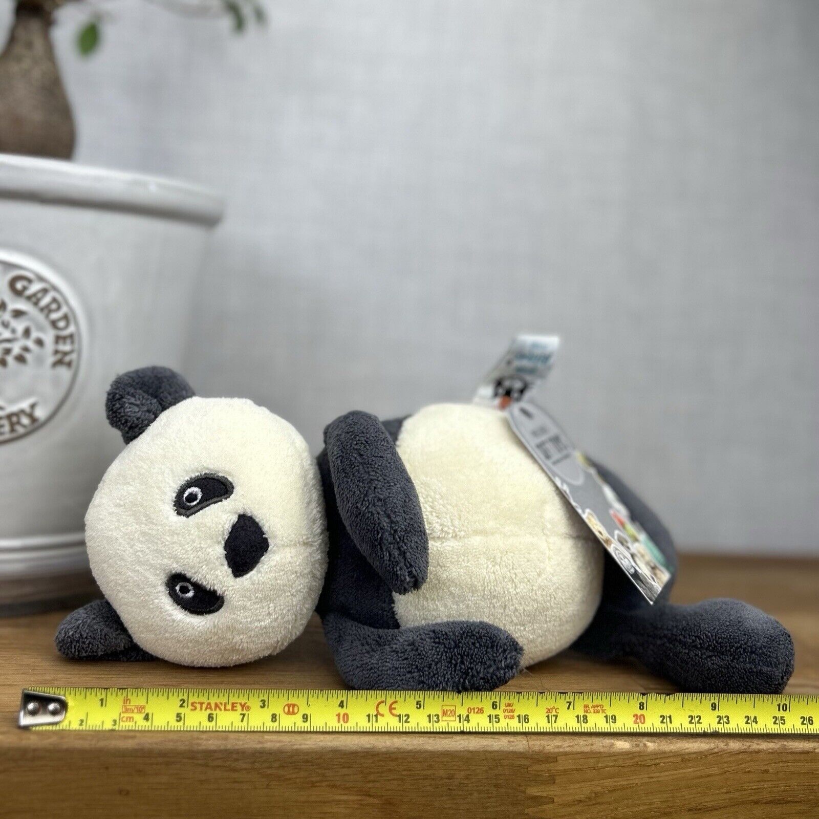 Little Jellycat Piff Puff Panda Chime -  Retired Panda Jellycat Chime Baby Toy