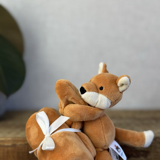 Jellycat My First Fox Soother - Orange Velour Fox Comfort Blanket Neutral (#2)