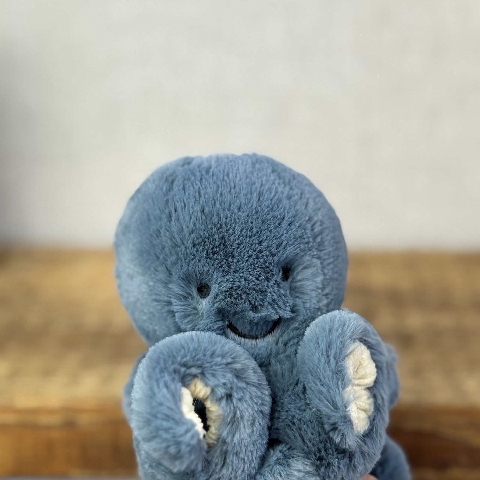 Jellycat Baby Storm Octopus - Tiny Blue Octopus Plush Retired Sea Creature 5"