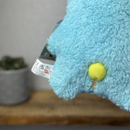 Fuggler Rabid Rabbit Snuggler Edition - Blue Bunny Funny Ugly Monster Plush 