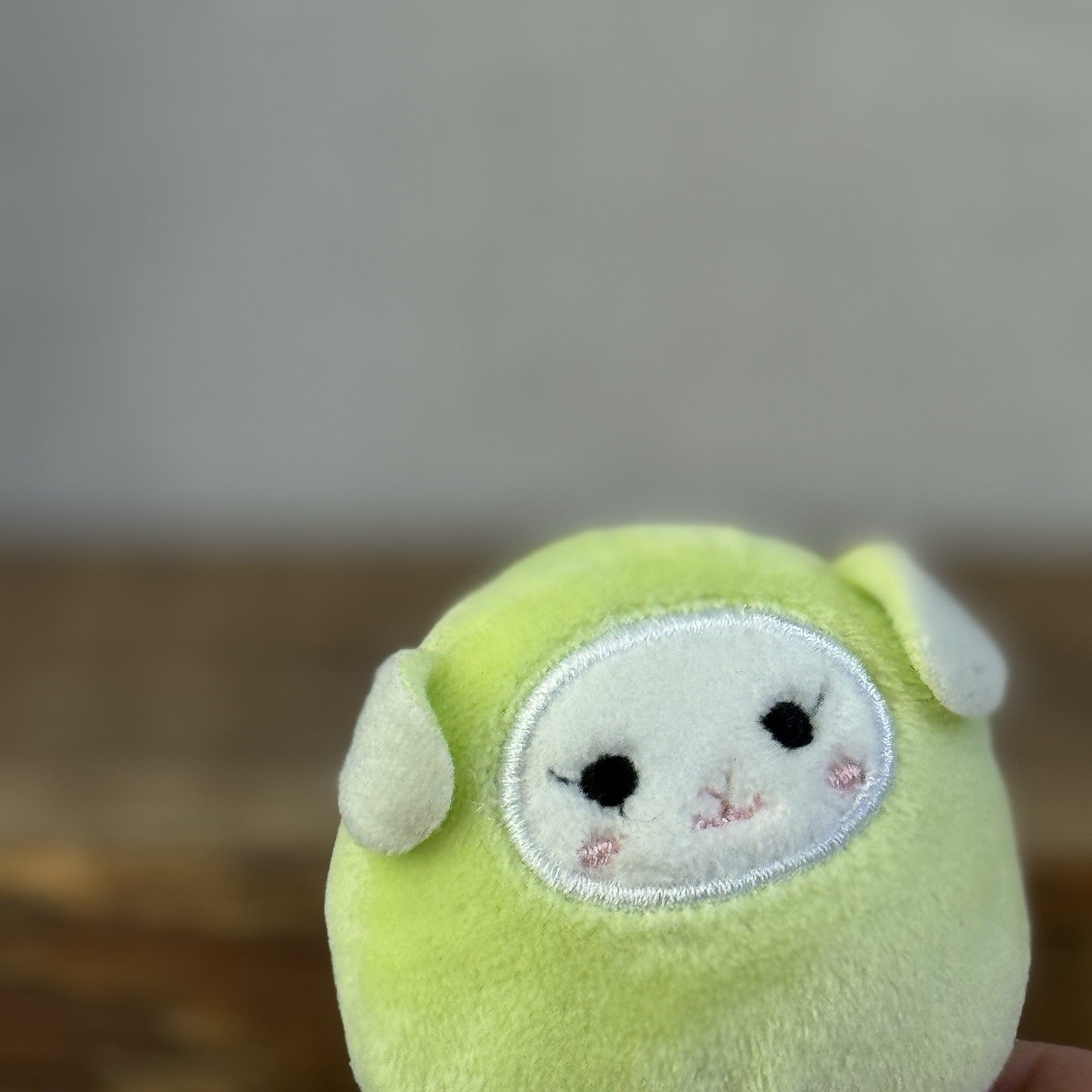 Squishmallow Squishville - Addison The Green Lamb - Farm Animal Soft Toy 2"