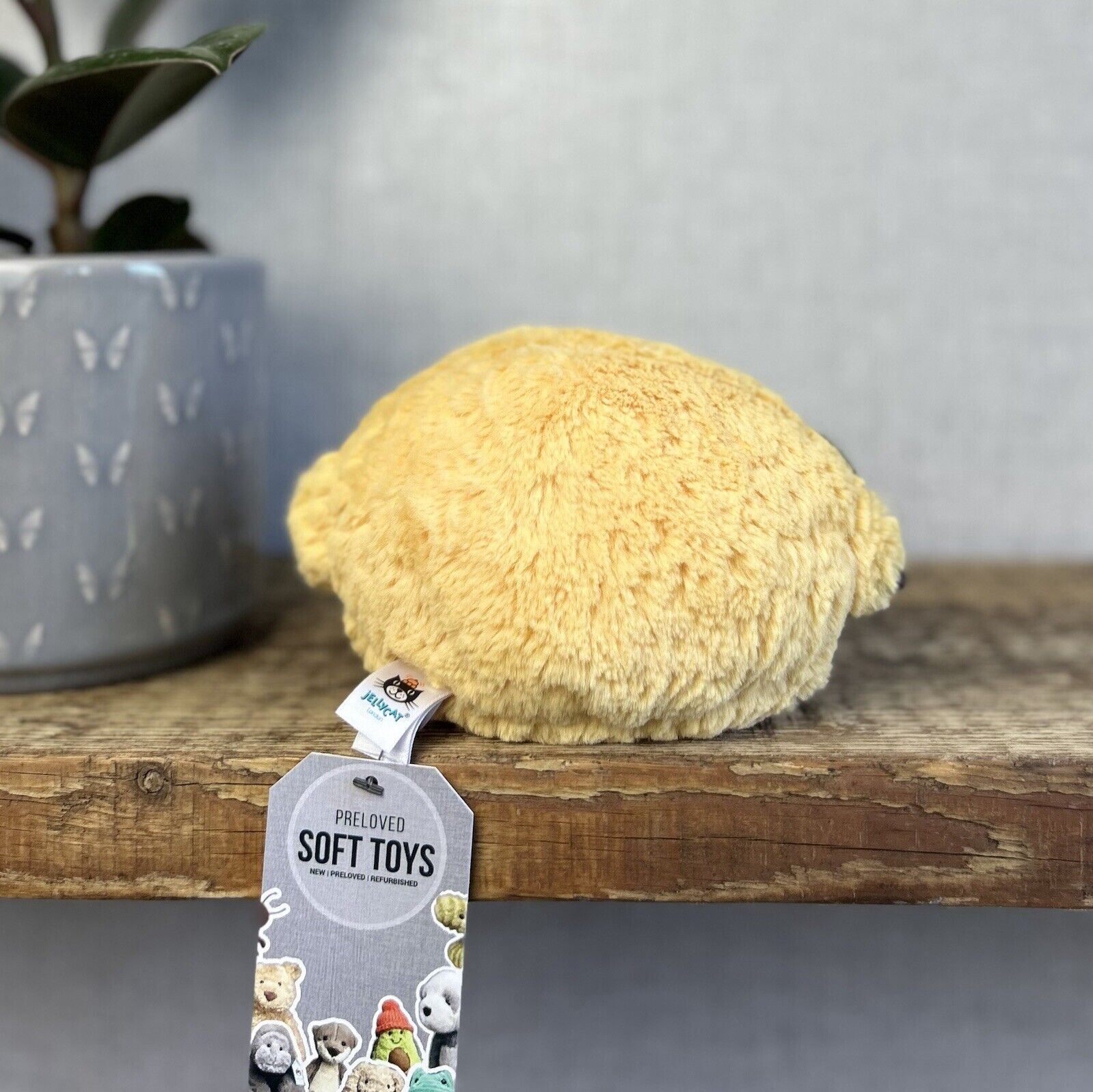 Jellycat Small Amuseable Lemon - Small Lemon With Legs - Food Play Soft Toy 6"