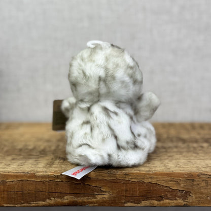 Aurora Snowflake Snowy Owl - Mini Owl Soft Toy - Palm Pals Mini Beanbag Plush