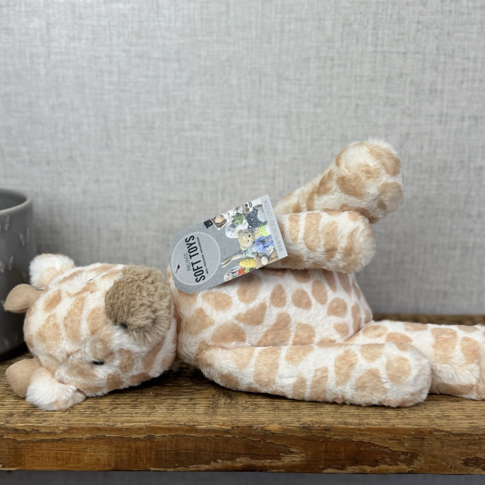 Mamas And Papas Soft Toy Welcome To The World Giraffe 12"