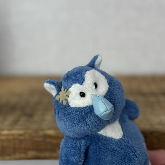 Blue Nose Friends Midnight Owl #72 - Navy Blue Carte Blanche Owl Beanbag Plush