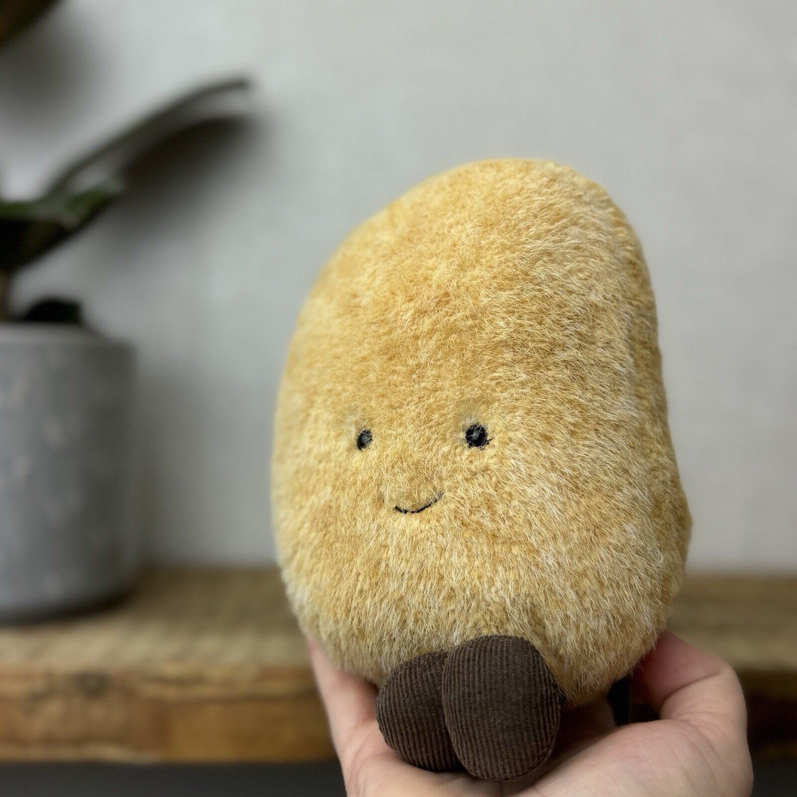 Jellycat Amuseables Potato - Potato Soft Toy Play Food Fluffy Beanie Food 6"
