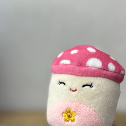 Squishmallow Squishville - Garden Squad - Mushroom Sakina Pink Mushroom 2"