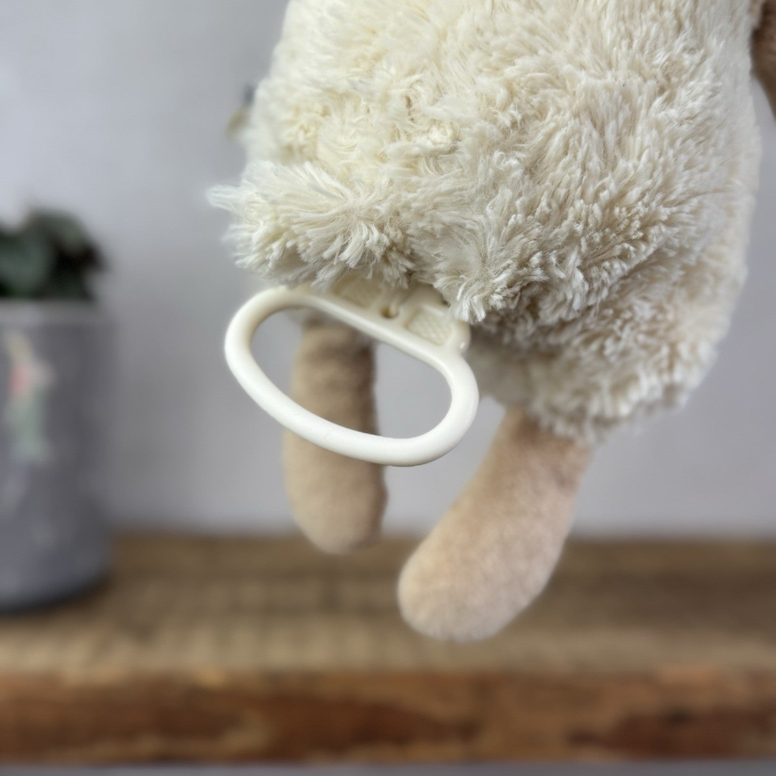 Jellycat Lollie Lamb Musical Pull - Collectible Baby Plush Lullaby Toy Rare 10"