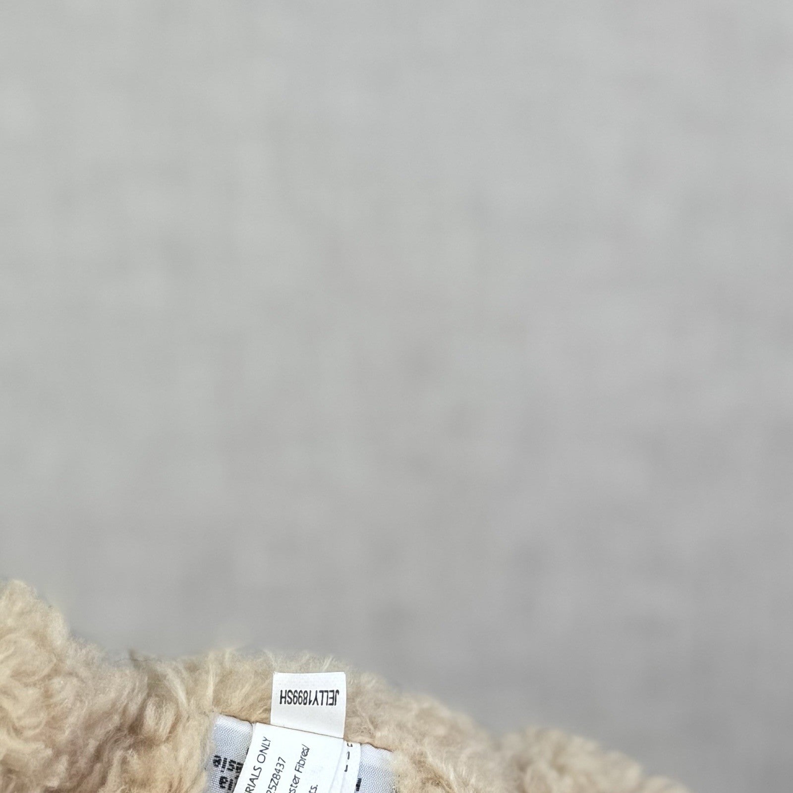 Jellycat Medium Vintage Bear - Vintage Light Brown Bear Beanie Soft Toy 12” (#2)