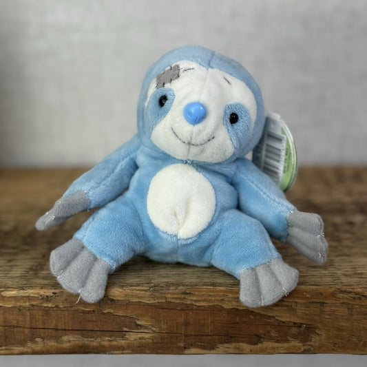 Blue Nose Friends Sonny #12 - Mini Blue Sloth Soft Toy Safari Animal 5"