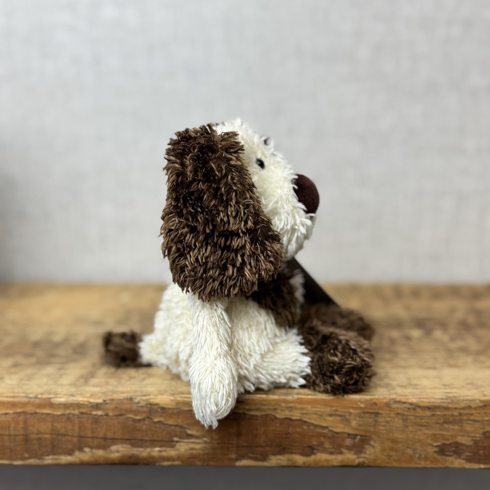 Jellycat Bunglie Tot Dylan Dog - Small Bunglie Puppy Beanie Vintage NWOT 7"