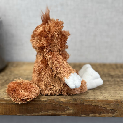 Jellycat Fred The Alley Cat - Vintage Ginger Scruffy Cat Soft Toy Collectible 8"