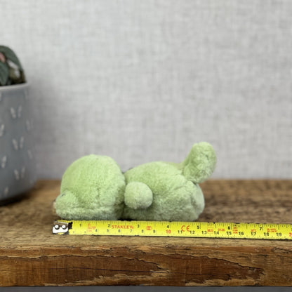 Jellycat Crowning Croaker Mini Green Frog Beanie Soft Toy Plush Small 6"