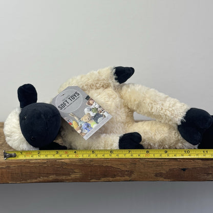 Jellycat Small Pickles Black Faced Lamb - Vintage Beanie Lamb Soft Toy NWOT 
