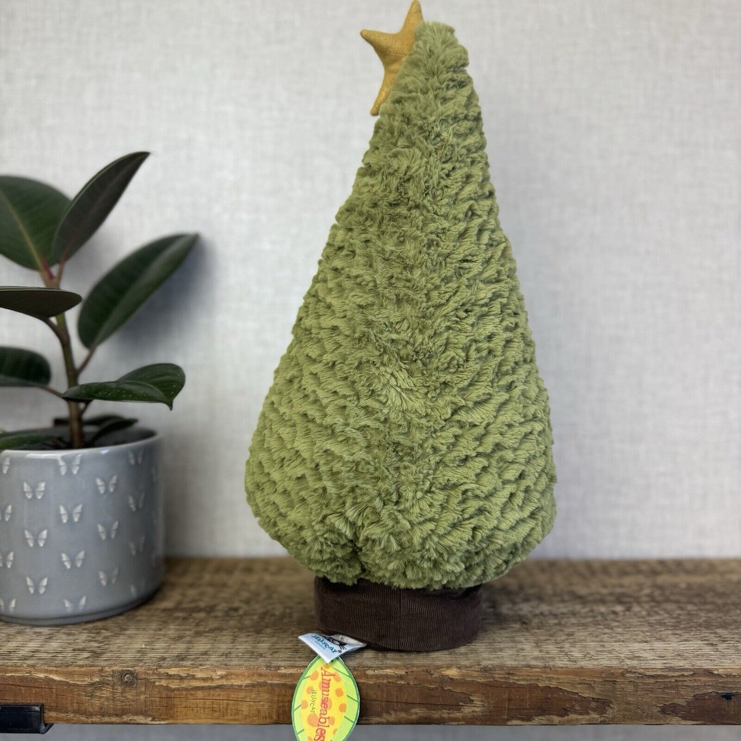 Jellycat Large Amuseable Christmas Tree - New With Tags Retired Christmas 22"