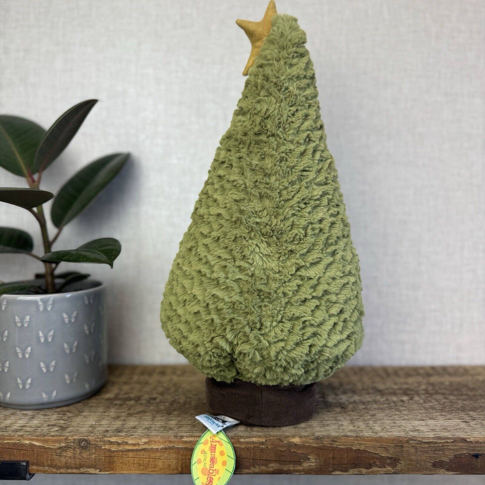 Jellycat Large Amuseable Christmas Tree - New With Tags Retired Christmas 22"