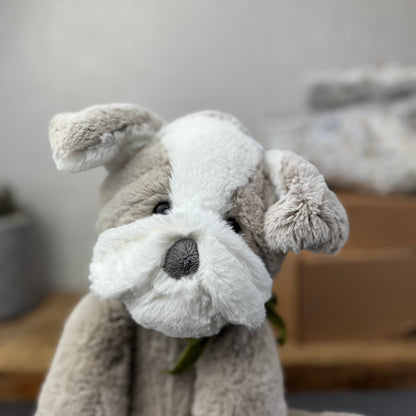 Secret Santa - The Little White company Bulldog Beanie Soft Toy