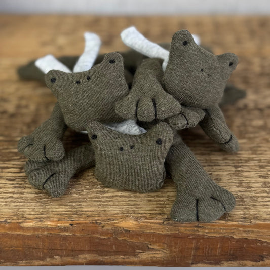 Cozy Critter Olive Frog - Available Friday 4th July