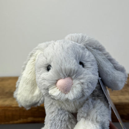 Jellycat Small Loppy Grey Bunny
