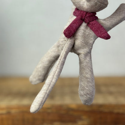 Handmade Oatmeal Cozy Kitten