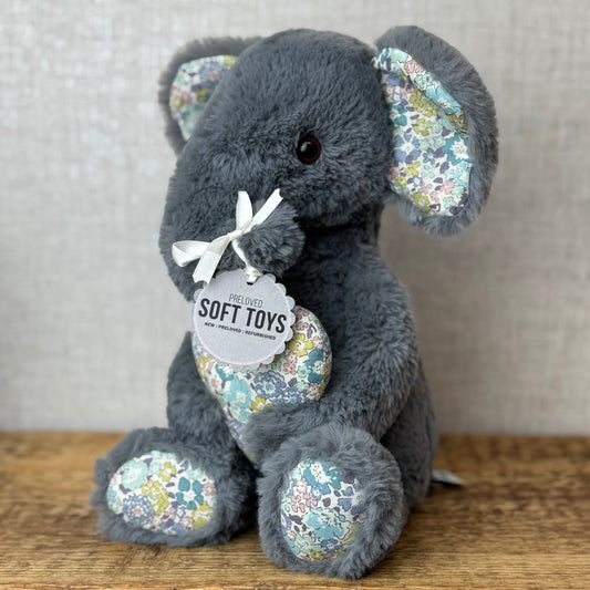 Bespoke Wumper Heart Elephant - Liberty Print