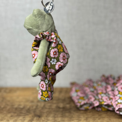 Bespoke Baby Fergus Floral Dungarees - Fits Fergus Keyring only