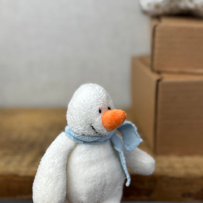Secret Santa - John Lewis miniature snowman beanie soft toy