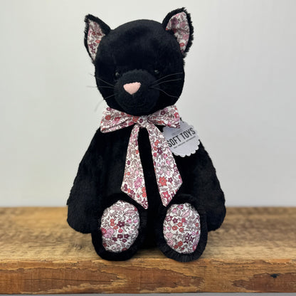 Bespoke Blossom Black Kitty (Liberty Print) In stock