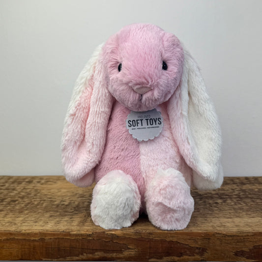 Custom Patchwork Bashful Bunny - Tulip