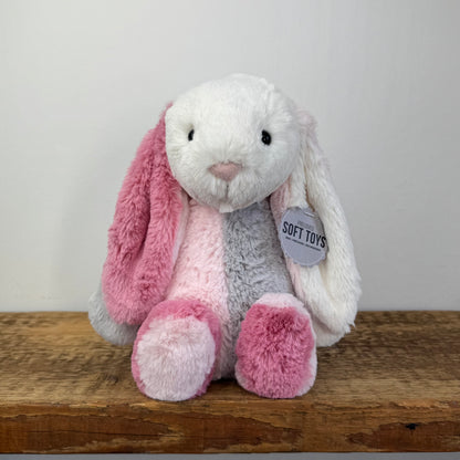 Bespoke Bunny Medium - Patchwork Raspberry