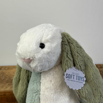 Custom Patchwork Bunny Medium - Clover
