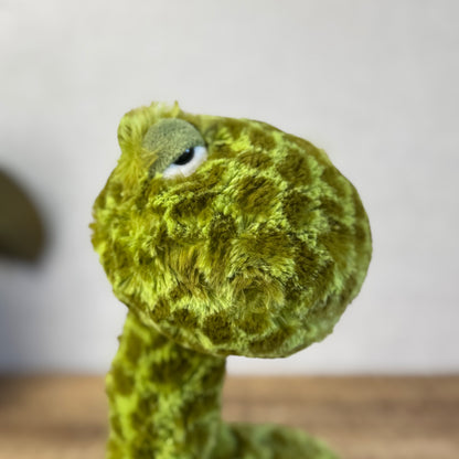 Jellycat Sebastian Snake Large - Jellycat Green Snake Beanie Plush - Retired