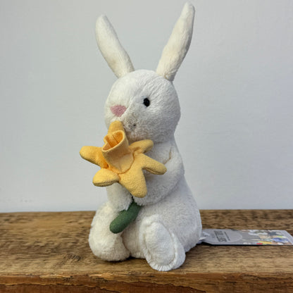 Jellycat Bobbie Bunny With Daffodil