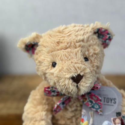 Bespoke Edward Bear - Liberty Blossom