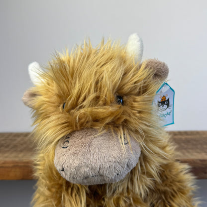 Jellycat Medium Truffles Highland Cow (New With Tags)