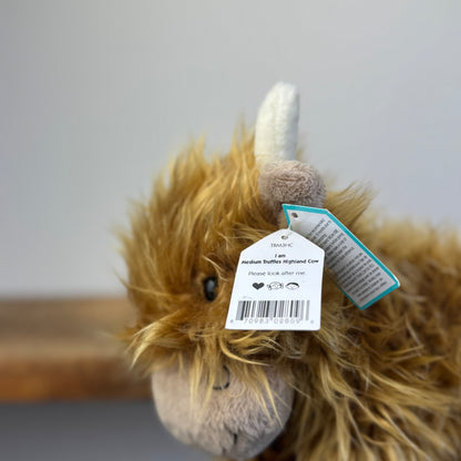 Jellycat Medium Truffles Highland Cow (New With Tags)